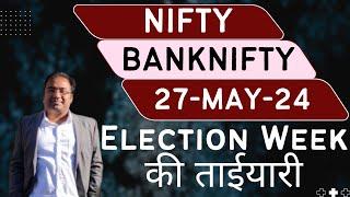 Nifty Prediction and Bank Nifty Analysis for Monday  27 May 24  Bank Nifty Tomorrow