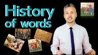 English Language Vocabulary Lesson on the origin of English Words English Etymology