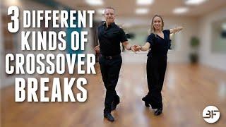 3 Different Kinds of Crossover Breaks  Cha Cha Rumba & Mambo American Rhythm