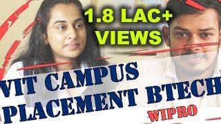 Interview begins 403  VIT BTech Campus Placement Interview  Wipro  Re-enactment - Nishant Kumar