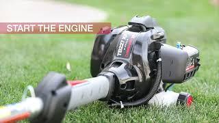 How To Start Your Troy-Bilt 2-Cycle Trimmer