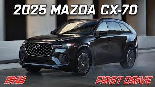 2025 Mazda CX-70  MotorWeek First Drive