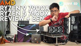 AMD Ryzen 5 7600X & Ryzen 9 7900X Review + Benchmark - Ryzen 5 FTW Yet Again