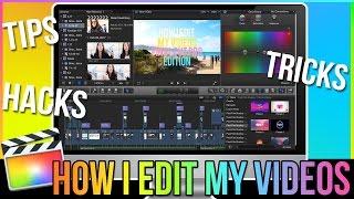 HOW I EDIT MY YOUTUBE VIDEOS 2019 Final Cut Pro X Tutorials for Beginners  10+ TIPS & TRICKS
