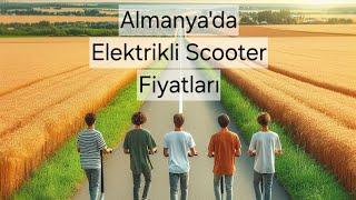 Almanyada Elektrikli Scooter Modellerini İnceledik.