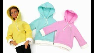 DIY Miniature Craft -  Mini Hoodie Clothes