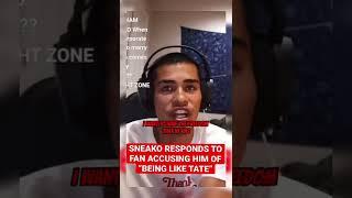 Sneako Responds To Being Like Tate #sneako #sneakoclips #motivation #mindset #freshandfitpodcast