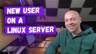 How to add a new user on a Linux server with SSH access