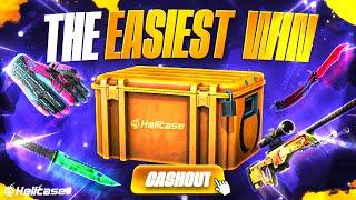 THE EASIEST WAY TO WIN ON HELLCASE.COM INSANE WIN