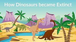 How Dinosaurs became Extinct  Dinosaur Extinction  Dinosaurs video