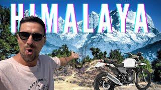 EMOTIONAL MOTORBIKE RIDE IN THE HIMALAYAS   I CANT BELIEVE WHAT I AM SEEING INDIA VLOG