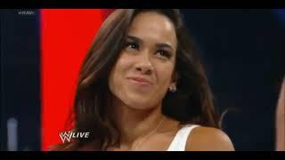 aj lee kiss after cenas victoryJ ohn Cena over dolph ziggler #wwe #wrestling #wrestlemania