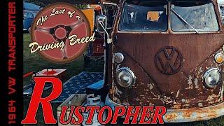 RUSTOPHER 1964 VW Bus Walkround and Tour Classic Aircooled Camper Van Volkswagen Podcast