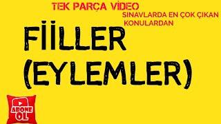 FİİLLER EYLEMLER ÖSYMNİN EN COK SORDUĞU KONULARDAN BİRİ. +1 NET CEPTE.. . . . .