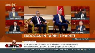 İbrahim Güneş ile “Masada Ne Var?”  Cumhurbaşkanı Erdoğan 13 Yıl Sonra Iraka Gitti - 22 04 2024