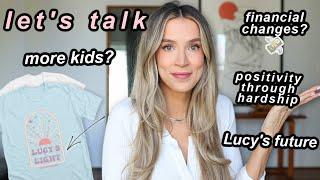 Lets talk  more kids financial changes our future & BIG NEWS