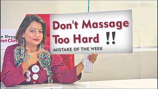 Massaging Your Scalp Too Hard is a Big Mistake-Dietitian Shreya