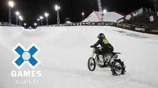 Harley-Davidson Snow Hill Climb FULL BROADCAST  X Games Aspen 2018