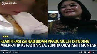 Klarifikasi Zainab Bidan Prabumulih Dituding Malpratik ke Pasien Suntik Obat Anti Muntah & Vitamin