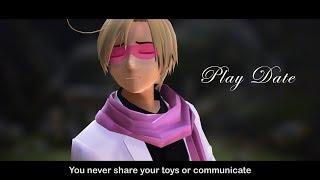 MMD 2pHetalia - Play Date full song male  Tsundere Trio