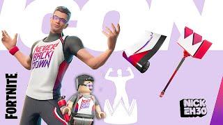 Nick Eh 30 Skin Emote and All Cosmetics early showcase