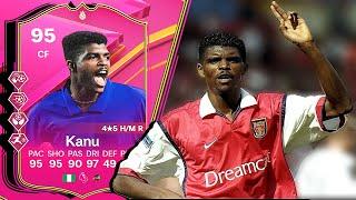 95 UTTIES HERO KANU PLAYER REVIEW EA SPORTS FC 24