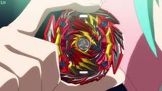 Dread Bahamut vs Master Diabolos - beyblade GT ep 46