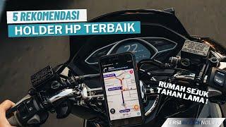 5 REKOMENDASI HOLDER HP UNTUK MOTORSEPEDA MURAH   COCOK UNTUK OJOL DAN NAVIGASI PERJALANAN 