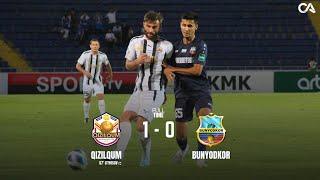 Superliga. Qizilqum - Bunyodkor 10. Highlights 02.08.2024