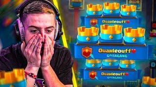 OUAHLEOUFF MAPPREND À JOUER LE DECK QUIL MA CRÉÉ sur Clash Royale  il est trop fort omg