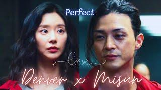 Denver x Misun love story  Money Heist Korea Season 1 & 2 