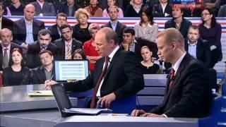 Никита Михалков Прямая Линия Путина 2011