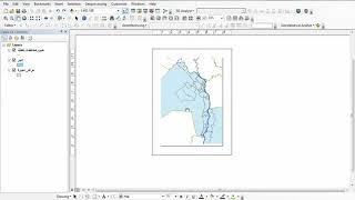 الفديو الثالث  - كيفية عمل إخراج للخريطة   الجزء الأول 