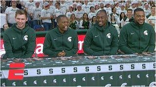 How well do Michigan State players know each other?  College GameDay