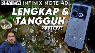 HP 2 Jutaan Terbaik 2024? KINGFINIX LAGI? REVIEW Infinix Note 40 - Indonesia