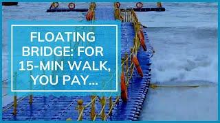 Want to walk on sea? First floating bridge in Karnataka inaugurated at Udupis Malpe beach