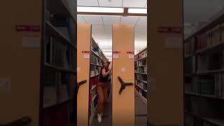 Would you try this? #chance #challenge #library #fast #viral #funny