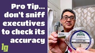 Shave soap Executive Man by Stirling Soap Co. – Benchmark Test V1.1 wet shave soap safety razor