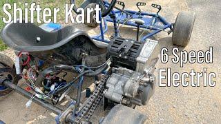 WORLD’S FIRST Electric Shifter Kart With a 6 Speed Gearbox