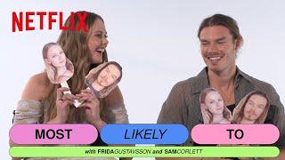 Most Likely To with Frida Gustavsson and Sam Corlett  Vikings Valhalla  Netflix