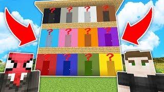 ÖRÜMCEK ADAM 1000 TANE RENKLİ KAPI BULDU HANGİSİNİ SEÇECEK? - Minecraft