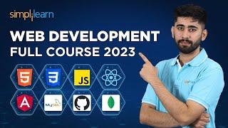 Full Stack Web Development Course 2023  Complete Full Stack Developer Course  Simplilearn