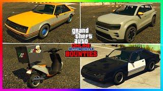 NEW ALL Unreleased Vehicles FREE Car Police BOTTOM Dollar Bounties GTA 5 DLC GTA Online Update