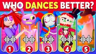Who DANCES Better?  The Amazing Digital Circus Edition  Pomni Jax Ragatha Mr.Beast...