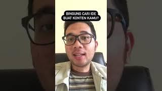 Cara Mencari Ide Konten Youtube Super Ampuh By Kang Azmi