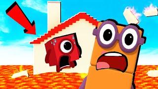 Numberblocks PLAY The Floor Is LAVA Game in Roblox