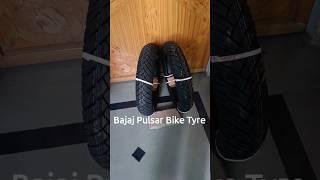 Bajaj Pulsar Bike Tyre Bajaj Pulsar bike Tyre Short Video Best Tyre Pulsar MRF Tyre Pulsar #tyre