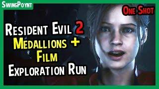 Resident Evil 2 One Shot Demo - Medallions + Dark Room Film - Resident Evil 2 Remake Demo Guide