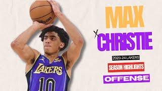 Max Christie OFFENSE 2023-24 Lakers Highlights