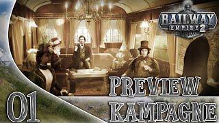 KAMPAGNE  DER NORDOSTEN 01 RAILWAY EMPIRE 2  Deutsch LETS ANGEZOCKT PRESSE PREVIEW VERSION